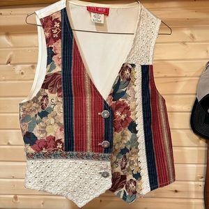 Vintage Tapestry Vest